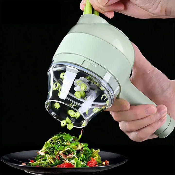Electric Handheld Vegetable Cutter Slicer Multifunctional Food Chopper Compact Durable And Easy To Use Kitchen Tool