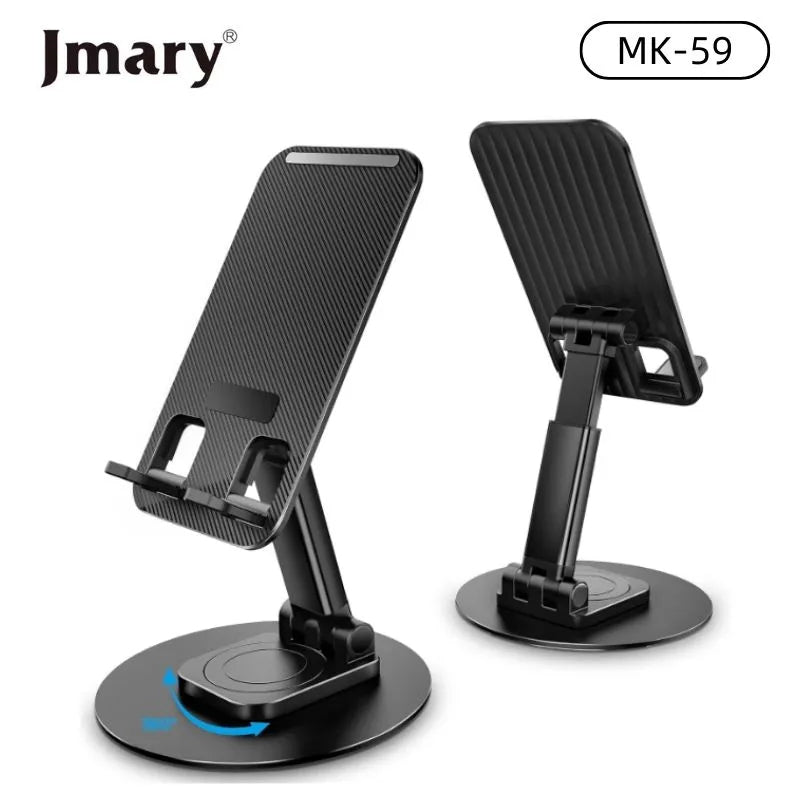 Brand: Jmary Bigest Desktop Mobile Holder With 360 Rotation Material: Stainless Steel