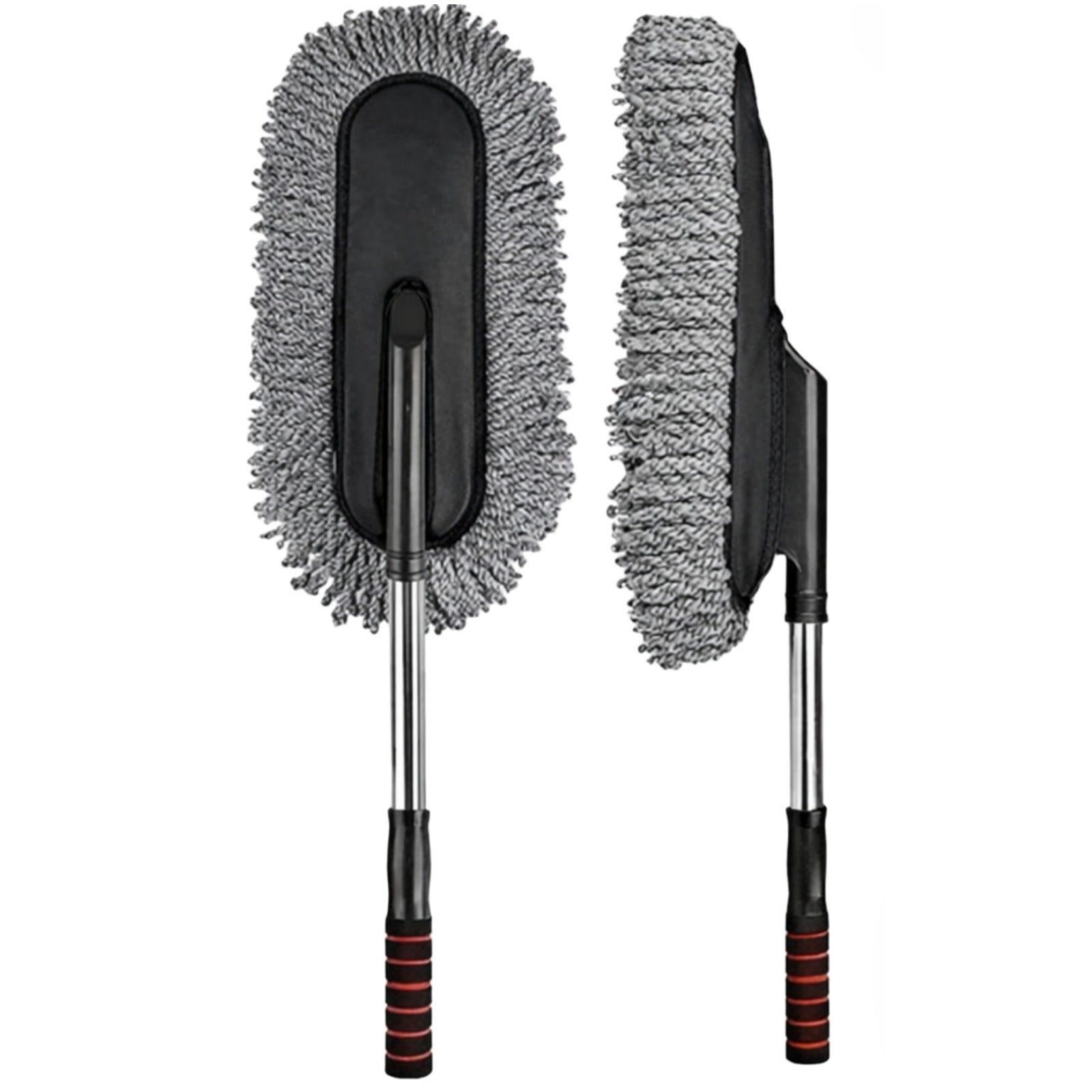 Adjustable Car Wash Cleaning Brush – Microfiber Dust & Wax Mop with Extendable Handle