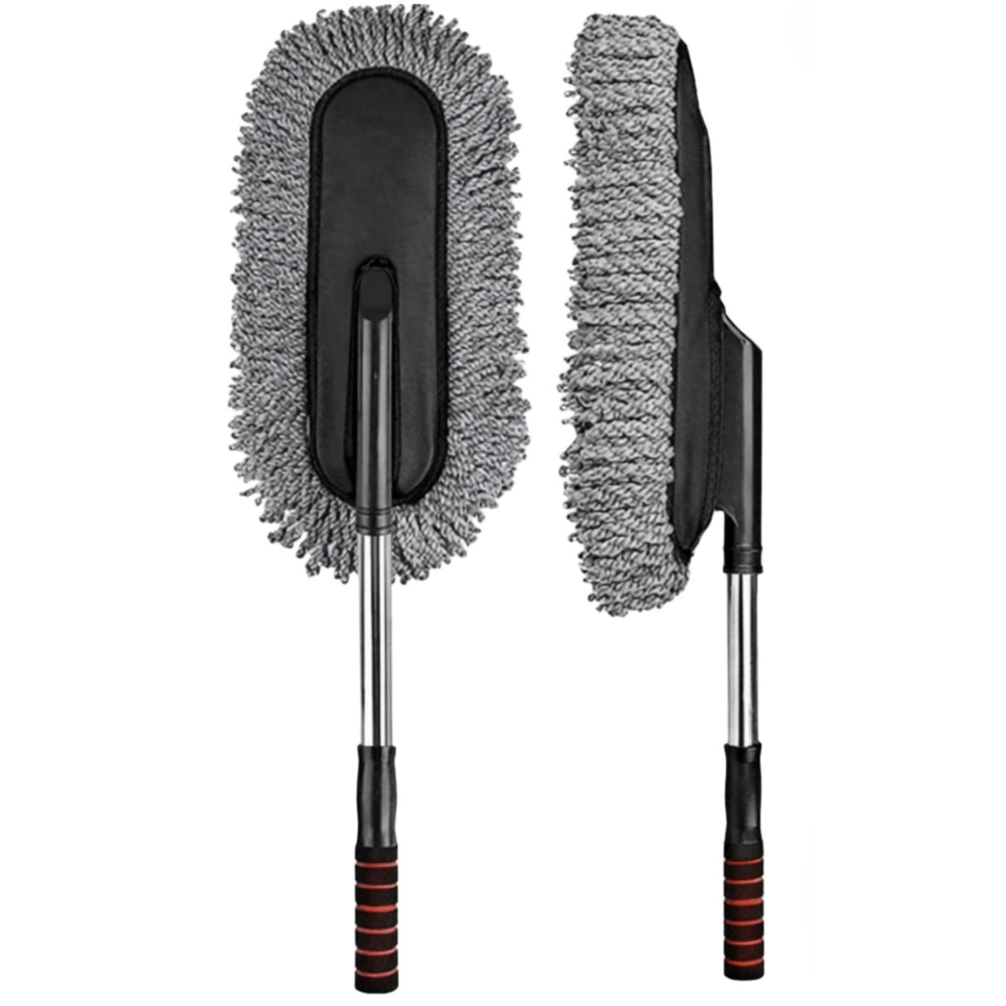 Adjustable Car Wash Cleaning Brush – Microfiber Dust & Wax Mop with Extendable Handle